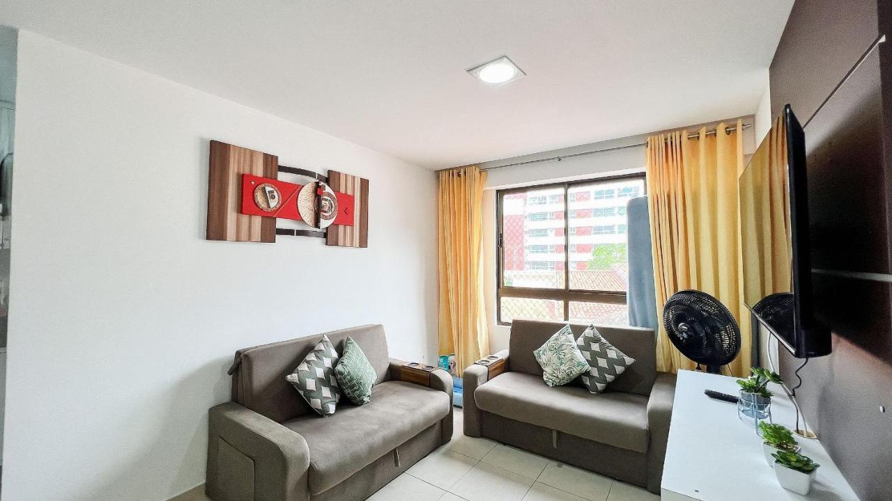 Apto Veleiros Cabo Branco Beira-Mar Pet Friendly Genius Flats Joao Pessoa Exterior photo